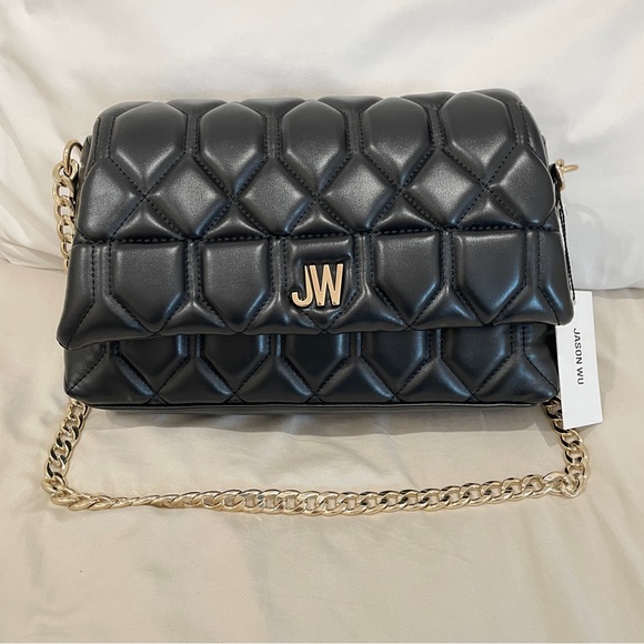 Jason Wu Bags New Jason Wu Black Quilted Shoulder Bag With Gold